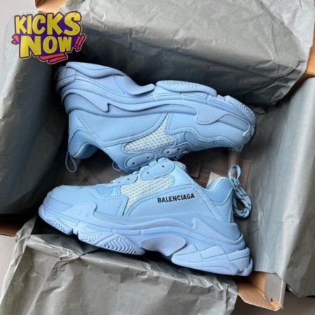 BALENCIAGA TRIPLE S TRAINER BLUE - BB205