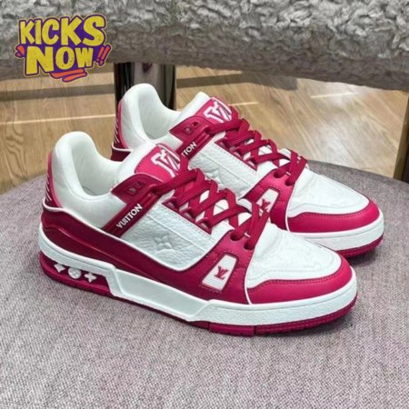 trainer low white fuchsia - 306