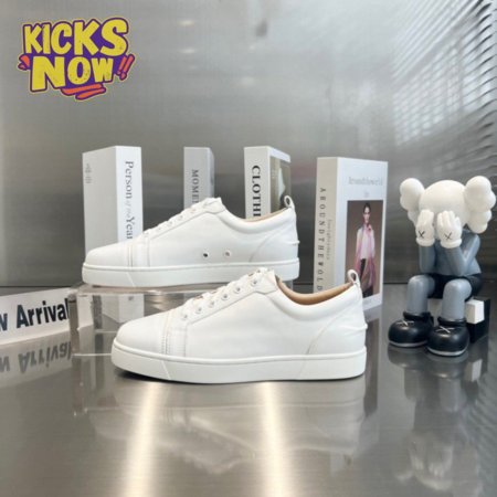 CHRISTIAN LOUBOUTIN LOUIS JUNIOR SNEAKER WHITE - CL149