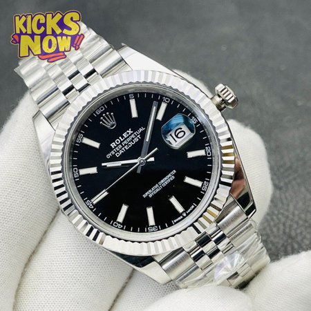 Rolex Datejust White Black 41mm