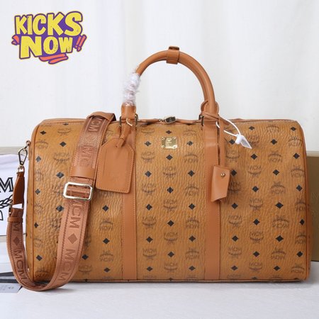 MCM Ottomar Weekender Bag in Visetos