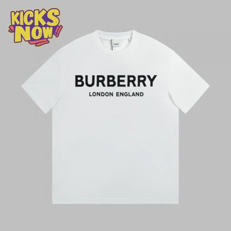 Burberry Logo Print Cotton T-shirt