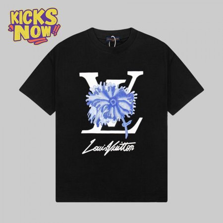 yayoi kusama alliance series psychedelic flower short-sleeved t-shirt black
