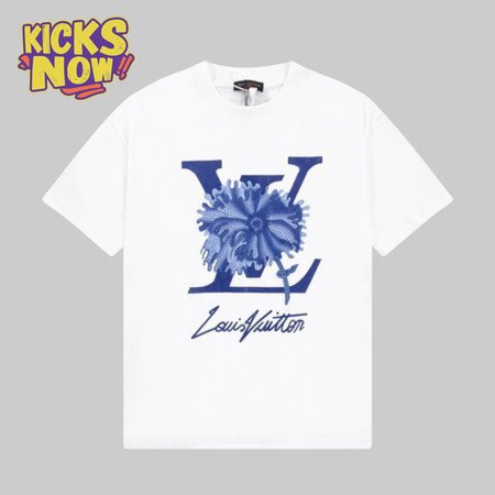 yayoi kusama alliance series psychedelic flower short-sleeved t-shirt white