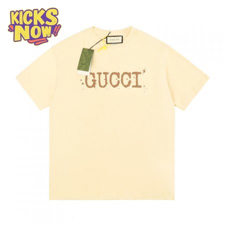 Gucci Autumn And Summer Foam Printing Limited New T-shirt