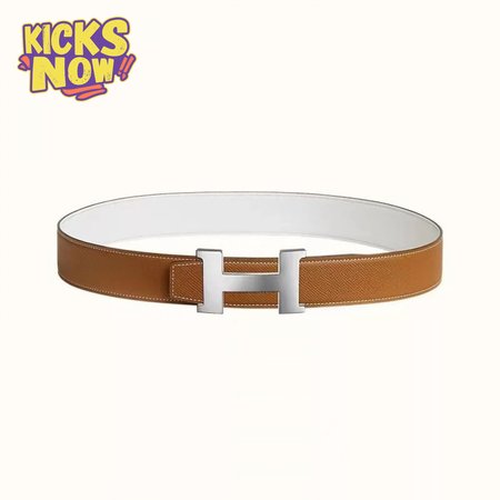 Hermes Constance Touareg Belt Buckle & Reversible Leather Belt 38mm