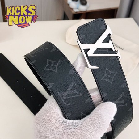 initiales belt monogram eclipse black/gray