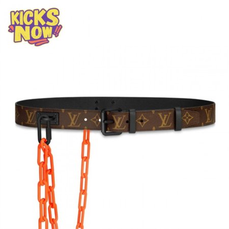 Signature Belt Monogram Chains 35MM Canvas - LBP009