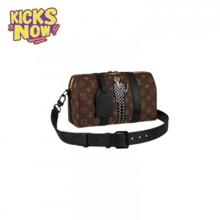 city keepall monogram canvas other in brown ldb037