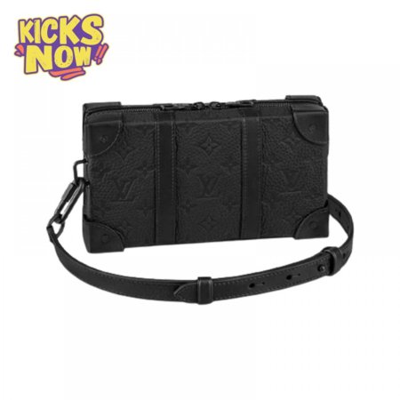 soft trunk wallet taurillon monogram leather lmb015