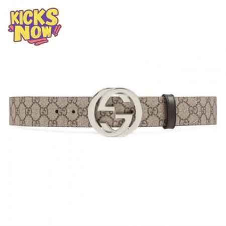 GUCCI GG SUPREME BELT WITH G BUCKLE - B37