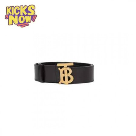 BURBERRY MONOGRAM MOTIF LEAHTHER BELT - B31