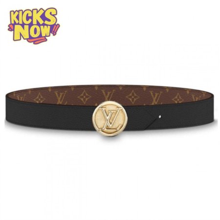 monogram circle logo 35mm reversible belt - b154