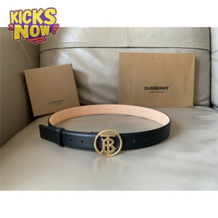 burberry B buckle belt