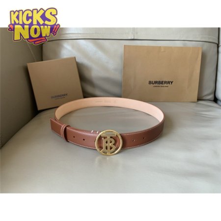 burberry B buckle belt