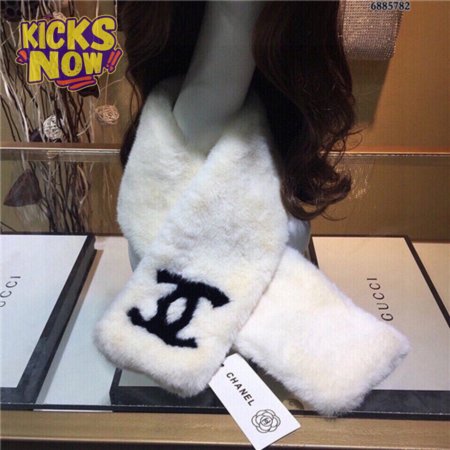 chanel mink fur scarf scarves