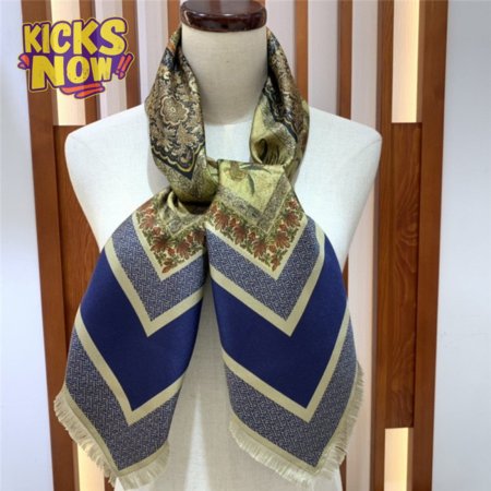 Dior Patchwork Rosiers square scarf