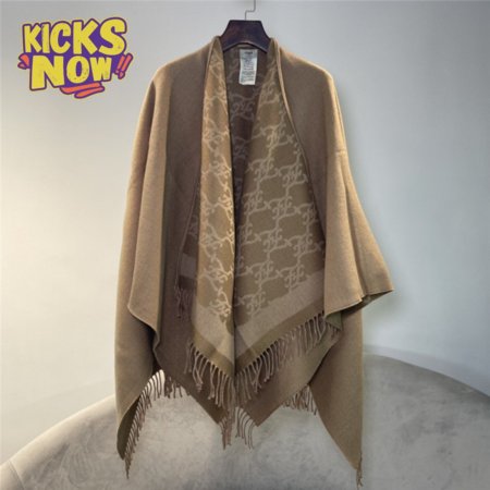 fendi cashmere hooded cloak