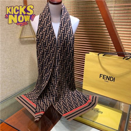 fendi FF cashmere scarf scarves