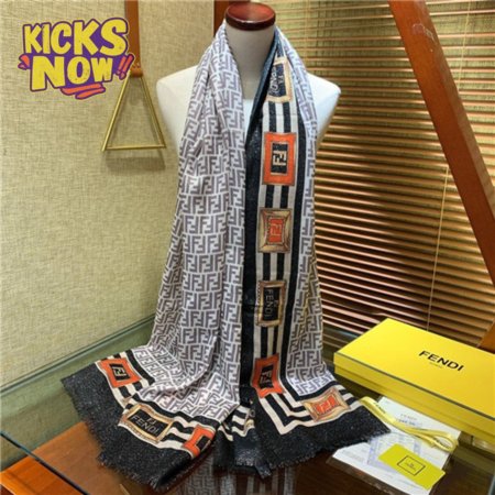 fendi FF cashmere scarf scarves
