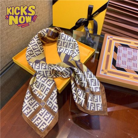 fendi silk square scarf