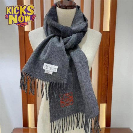 loewe wool cashmere scarfs
