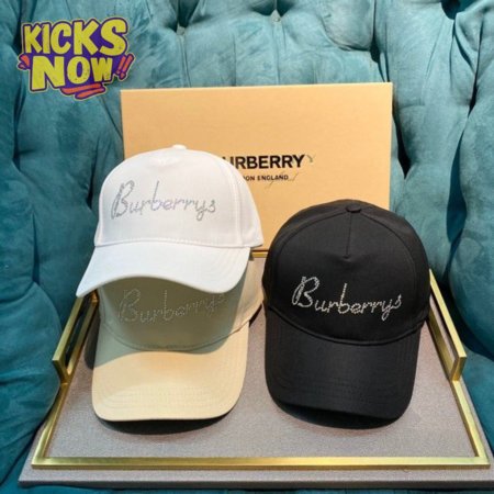 High Quality Burberry Rhinestone baseball 7 Star cap