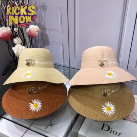 New Wholesale CC Daisy Straw Hat