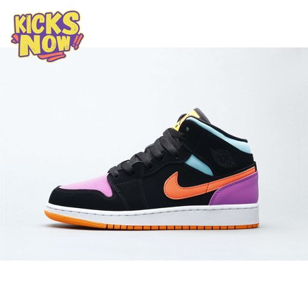 Air Jordan 1 Mid Multi-Color Women's
