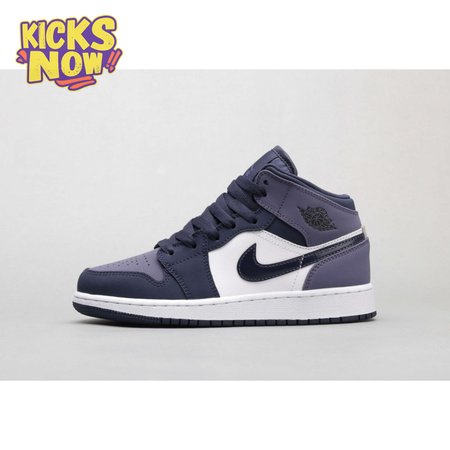 Air Jordan 1 Mid Obsidian Sanded Purple 36-46