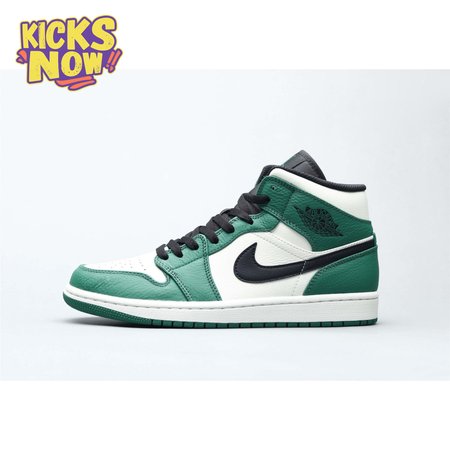 Air Jordan 1 Mid Pine Green Unisex