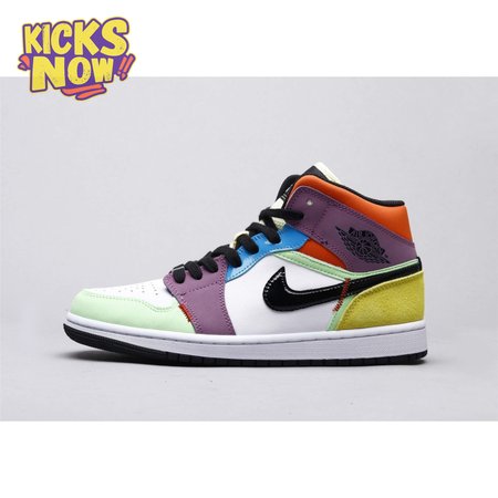 Air Jordan 1 Mid SE Multi-Color Women's