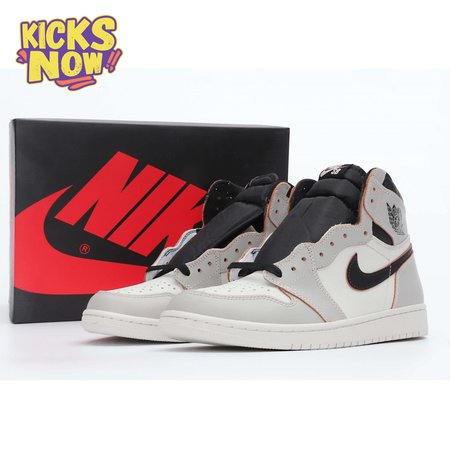 Air jordan 1 x Nike SB high og light bone Unisex