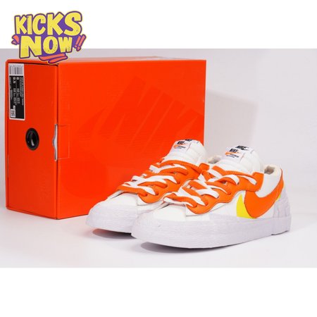 NK x Sacai Blazer Low "White Magma Orange" 36-46