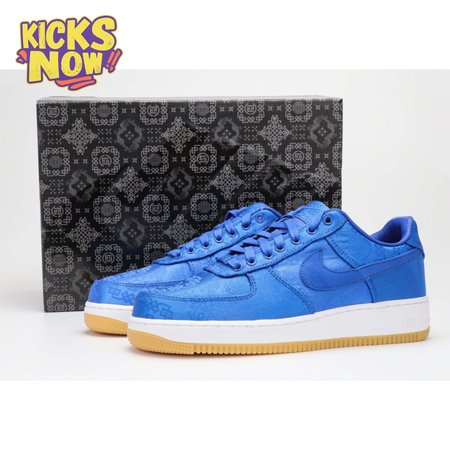 Nike CLOT X Air Force 1 (Blue) Unisex