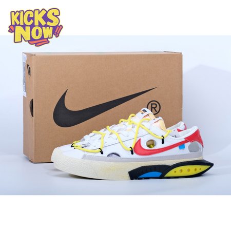 off-white x NK Blazer low'77 White Red Men's
