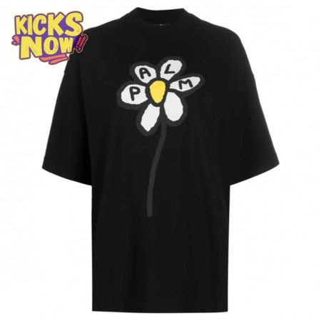 PALM ANGELS FLOWER PRINT TEE - PA18