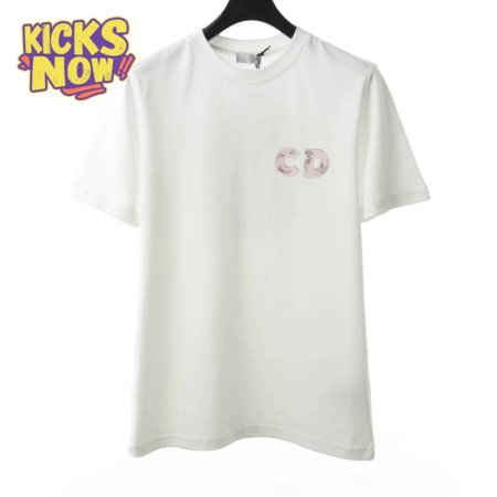 DIOR COUPLE BASKETBALL TIGHT-KNIT T-SHIRT