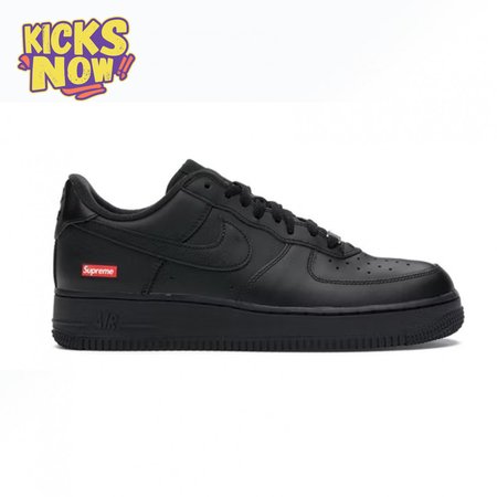 Nike Air Force 1 Low Supreme Black Size 36-47.5