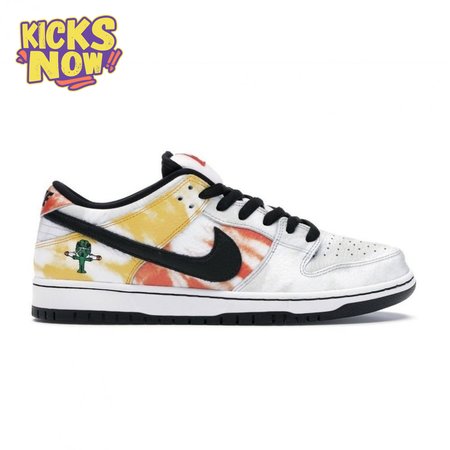 Dunk SB Low 'Tie-Dye Raygun - White' Men's
