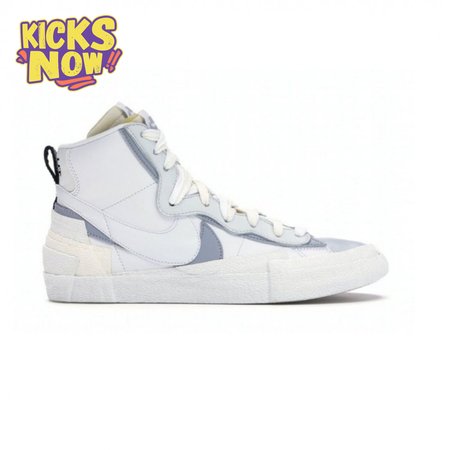 Sacai x Blazer Mid 'White Grey' Size 40-47.5