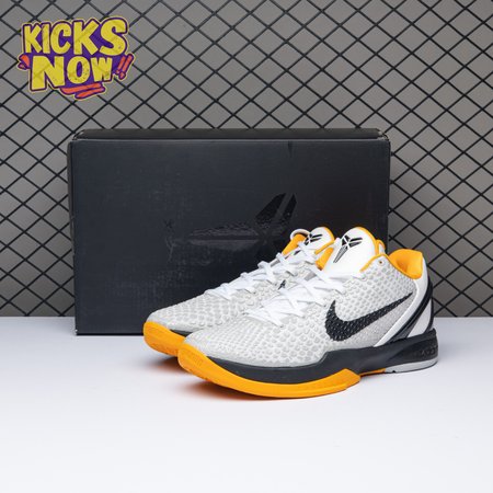 Kobe 6 Protro Playoff Pack White Del Sol CW2190-100 Men's