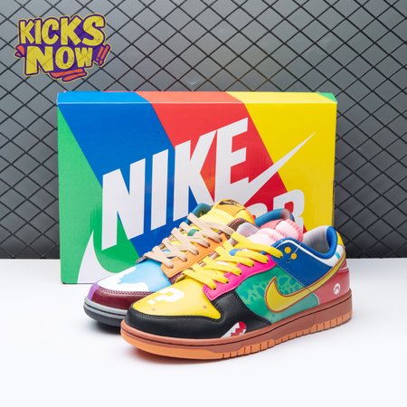 Nike Dunk Low What the Super Mario Custom Men's