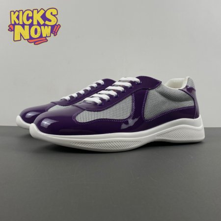 Prada America's Cup Purple Sneakers