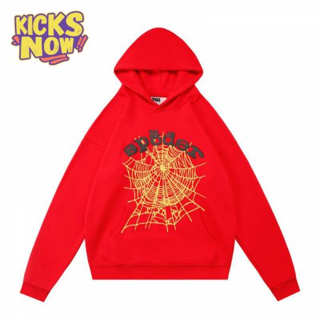 Sp5der Hoodies Red