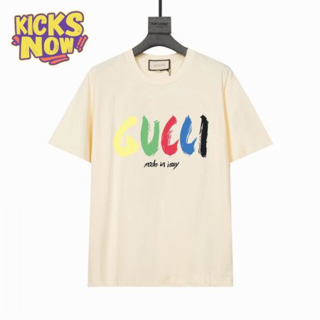 GUCCI LOGO T-Shirt Beige