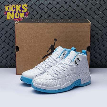 Jordan 12 Retro White University Blue (2004) (Women's) 308243-142 Size 40-47.5