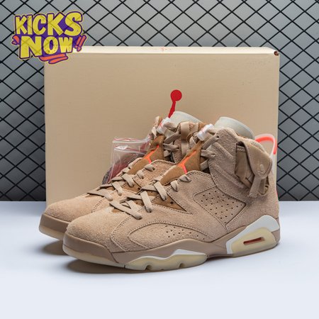 Travis Scott x Air Jordan 6 Retro 'British Khaki' Men's