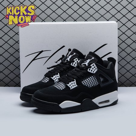 Air Jordan 4 Retro White Thunder FQ8138 001 Unisex