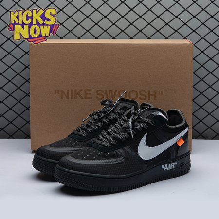 Nike Air Force 1 Low Off-White Black White AO4606 001 Unisex